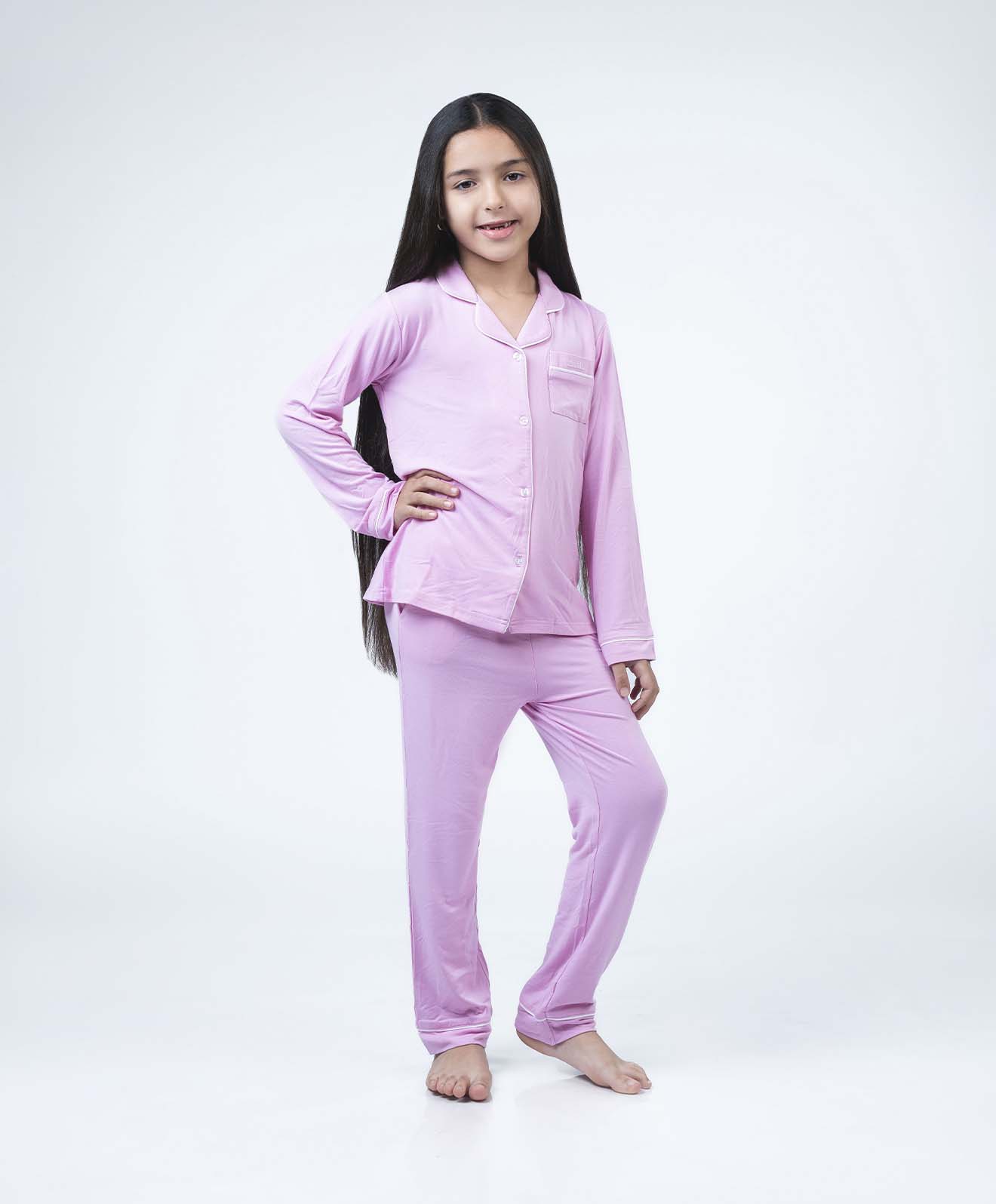 Sin título-1 Girls’ Pajama Set - Image 1